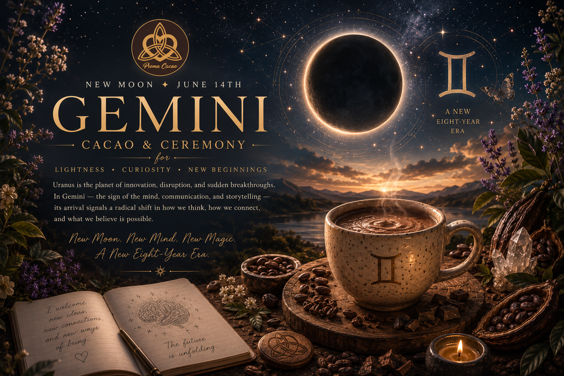 New Moon in Gemini: Seed Your Intentions with Cacao