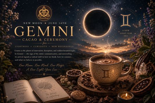 New Moon in Gemini: Seed Your Intentions with Cacao