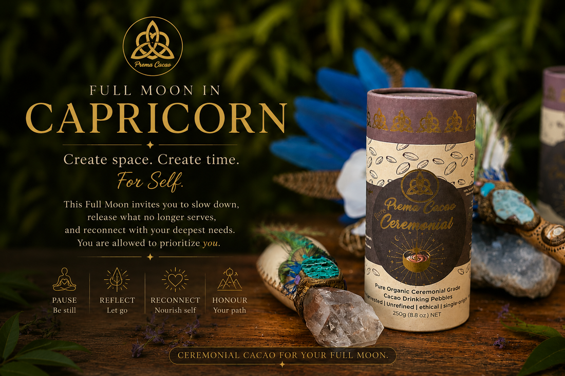 full moon in capricorn with prema cacao