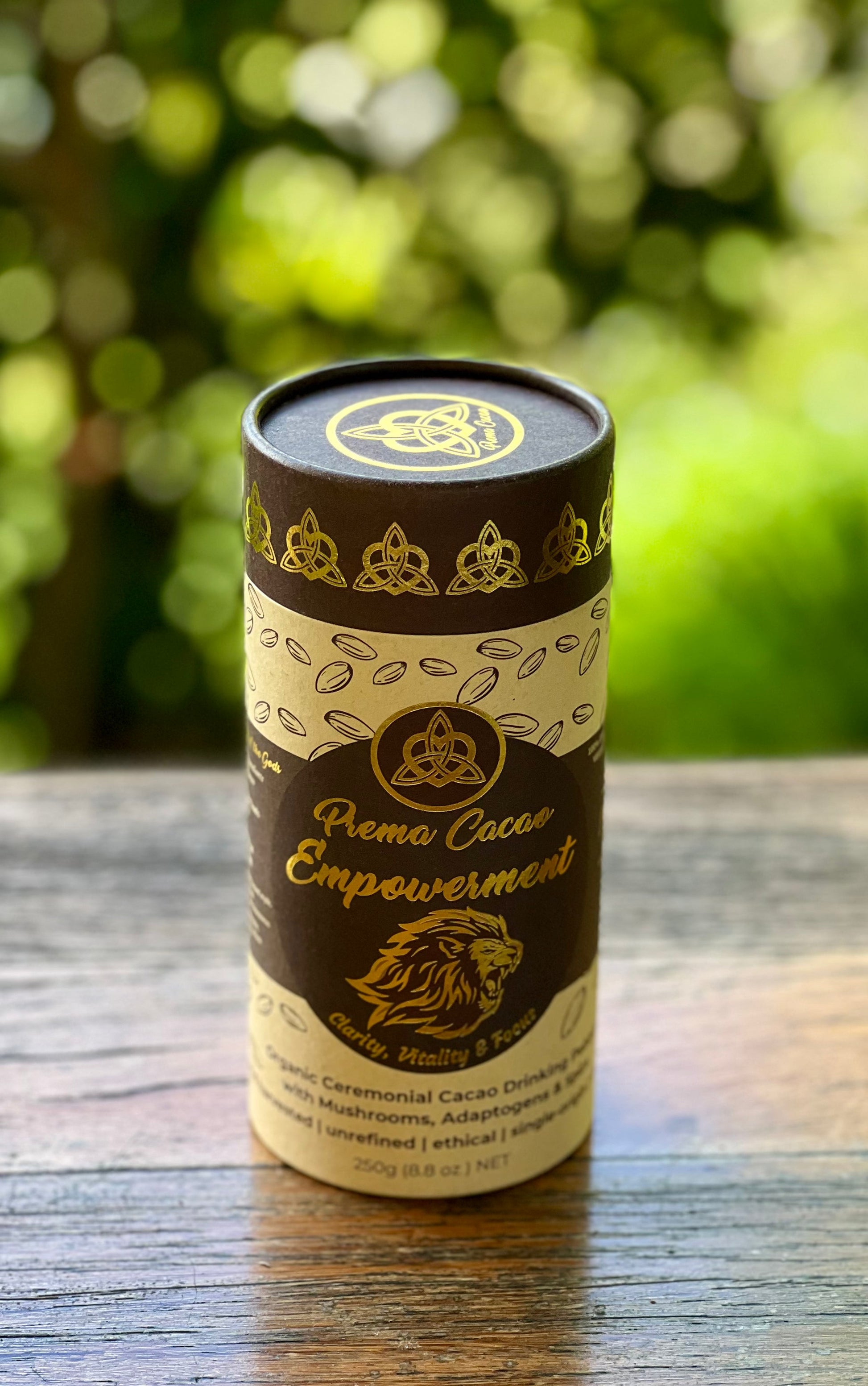Empowerment ceremonial cacao and adaptogen elixir by Prema Cacao