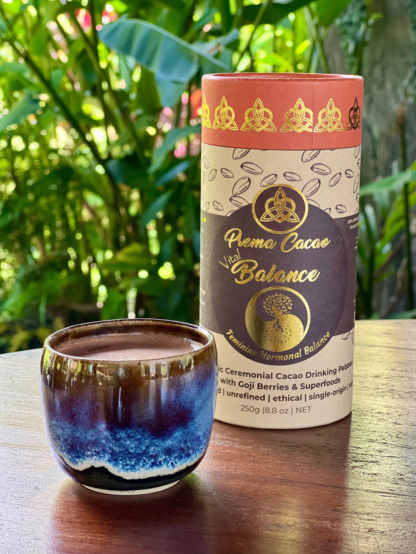 Balance hormone balancing cacao elixir with maca, shatavari and schisandra by Prema Cacao