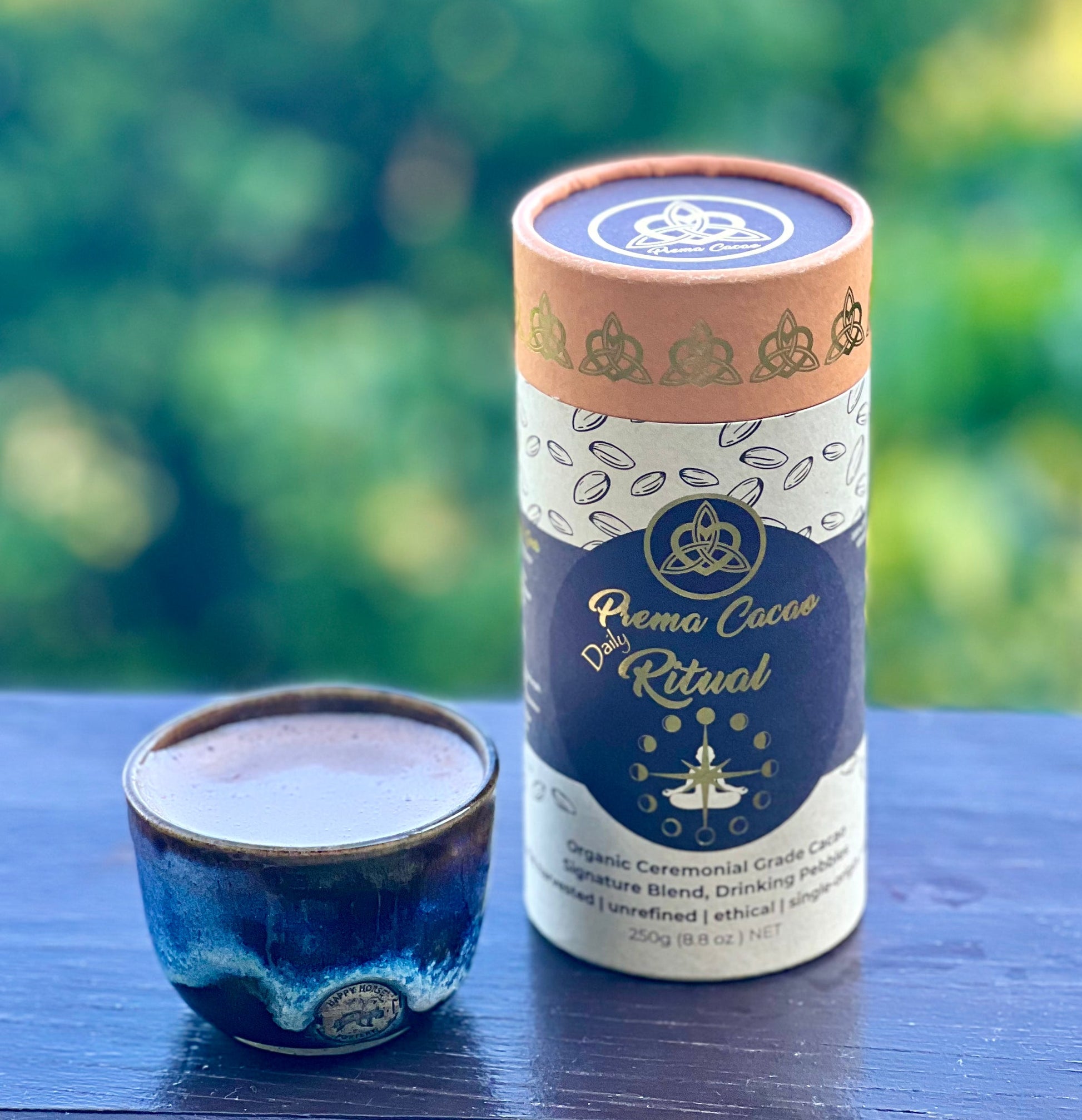 Daily Ritual ceremonial grade cacao signature blend by Prema Cacao