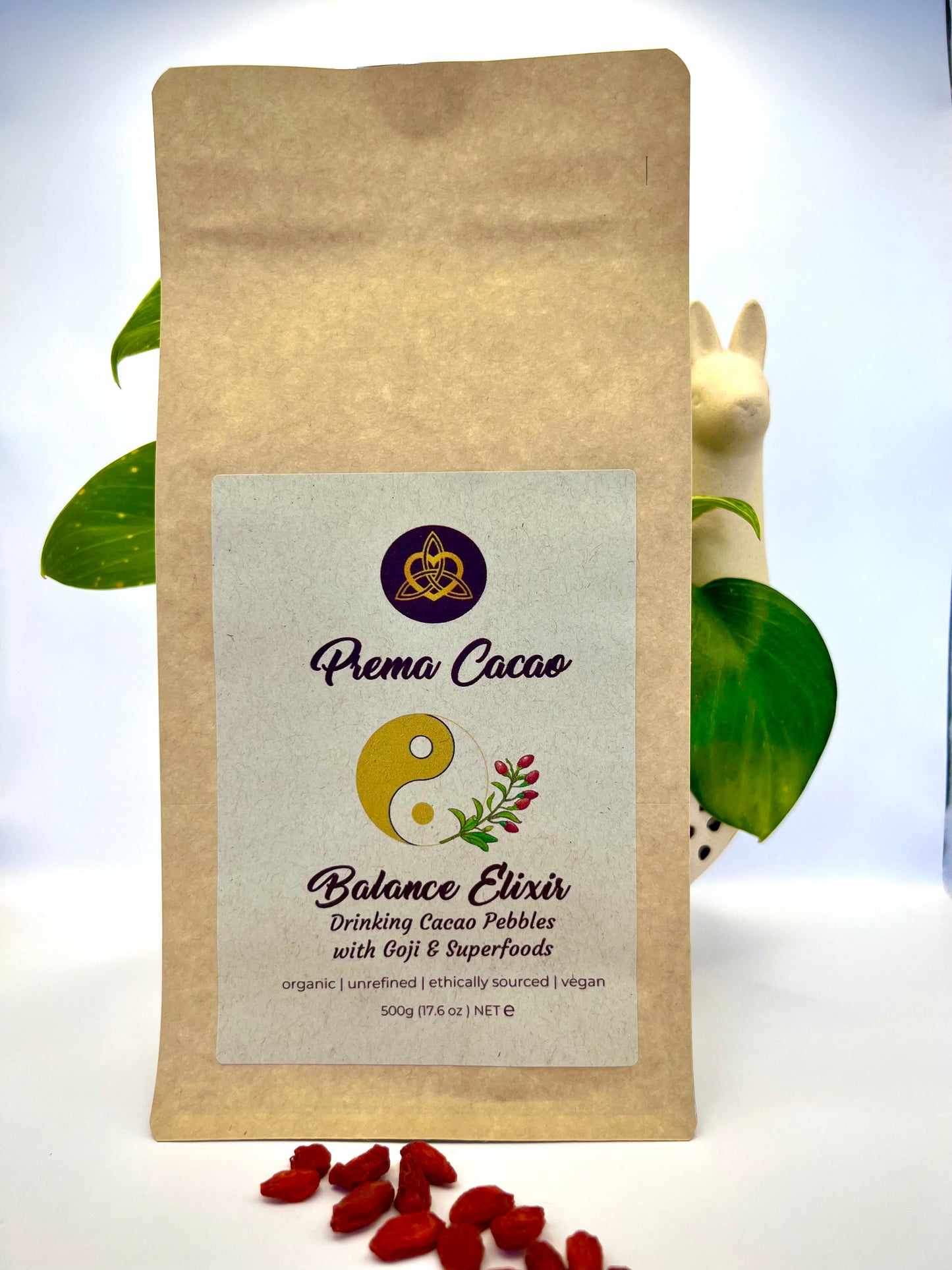 Balance Cacao Superfood Elixir 500g bag new label